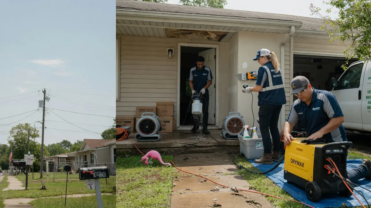 Storm Damage Water Removal in Kempner, TX near me